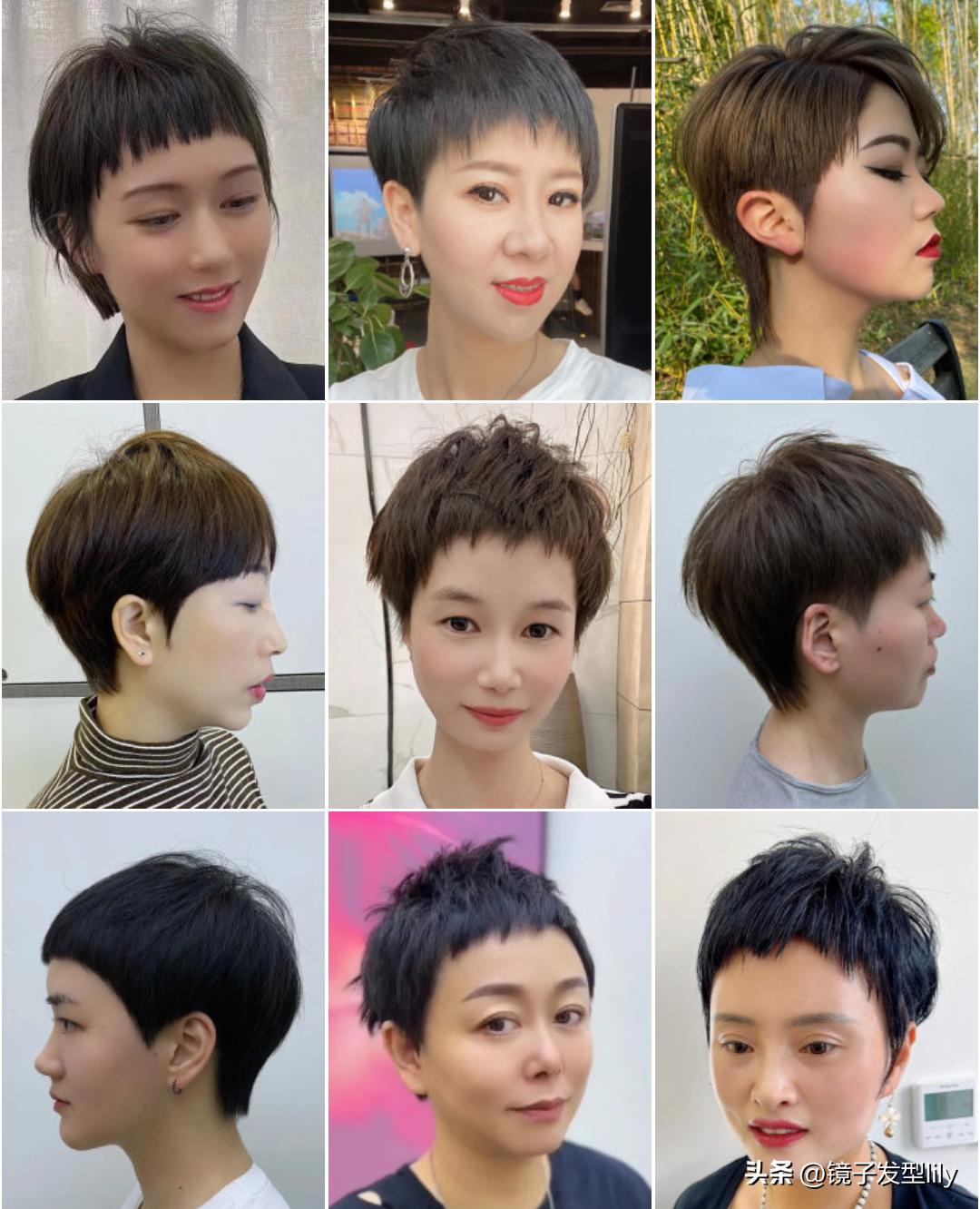 2023爆款洋气发型,各种时尚减龄短发发型图片