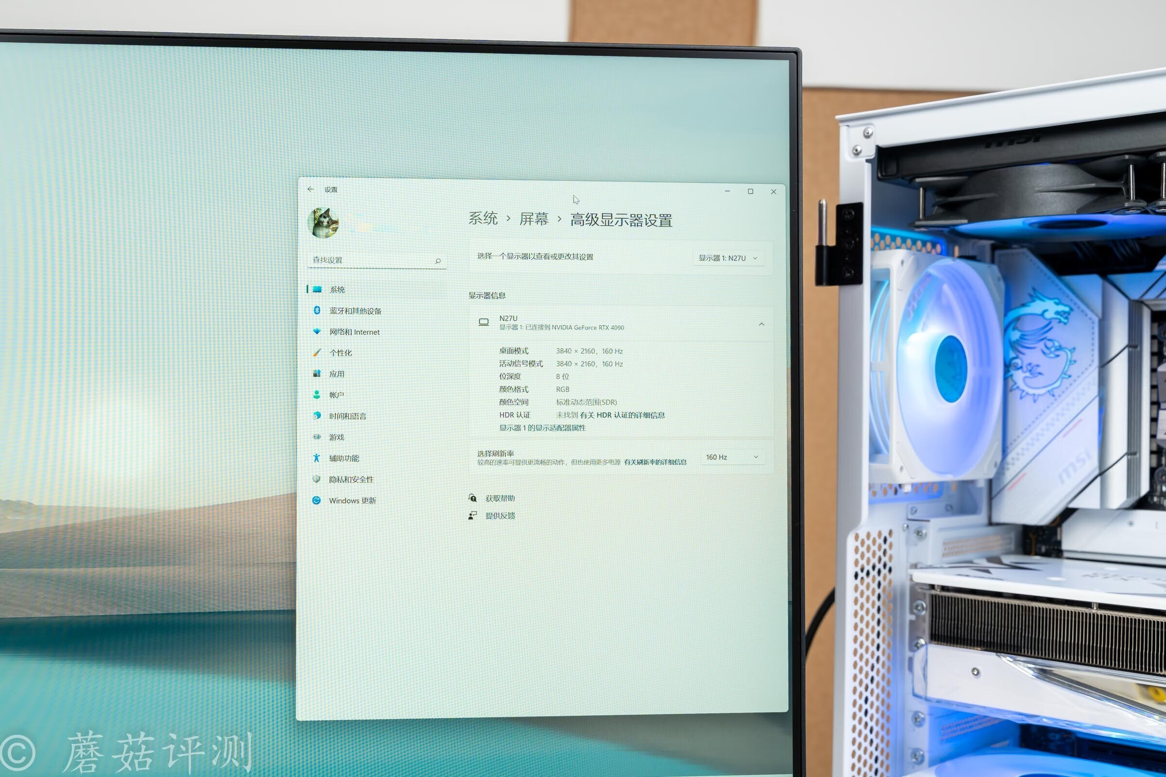 高性价比4K显示器，蚂蚁电竞27英寸NanoIPS4K160Hz显示器N27U评测