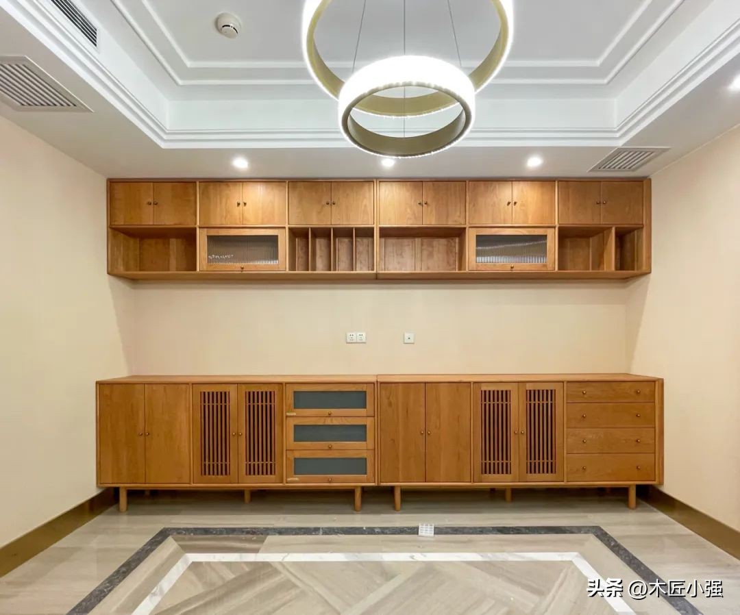 胡桃木极简大平层,北京180平大平层4房