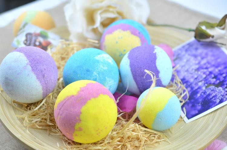 爆炸浴盐球制作,泡泡浴盐球使用方法