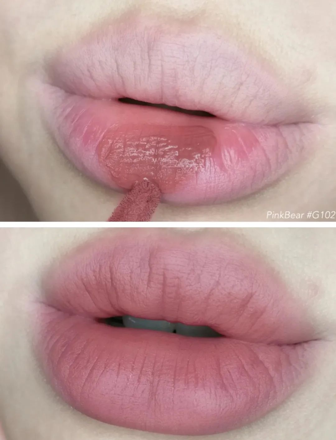 低饱和度嫩粉口红,粉粉嫩嫩的口红学生