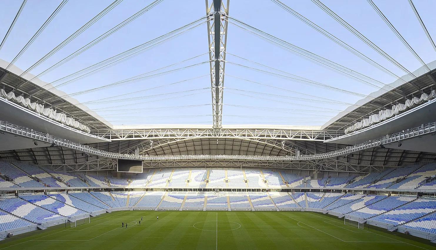 回放看卡塔尔世界杯,卡塔尔世界杯主体育场