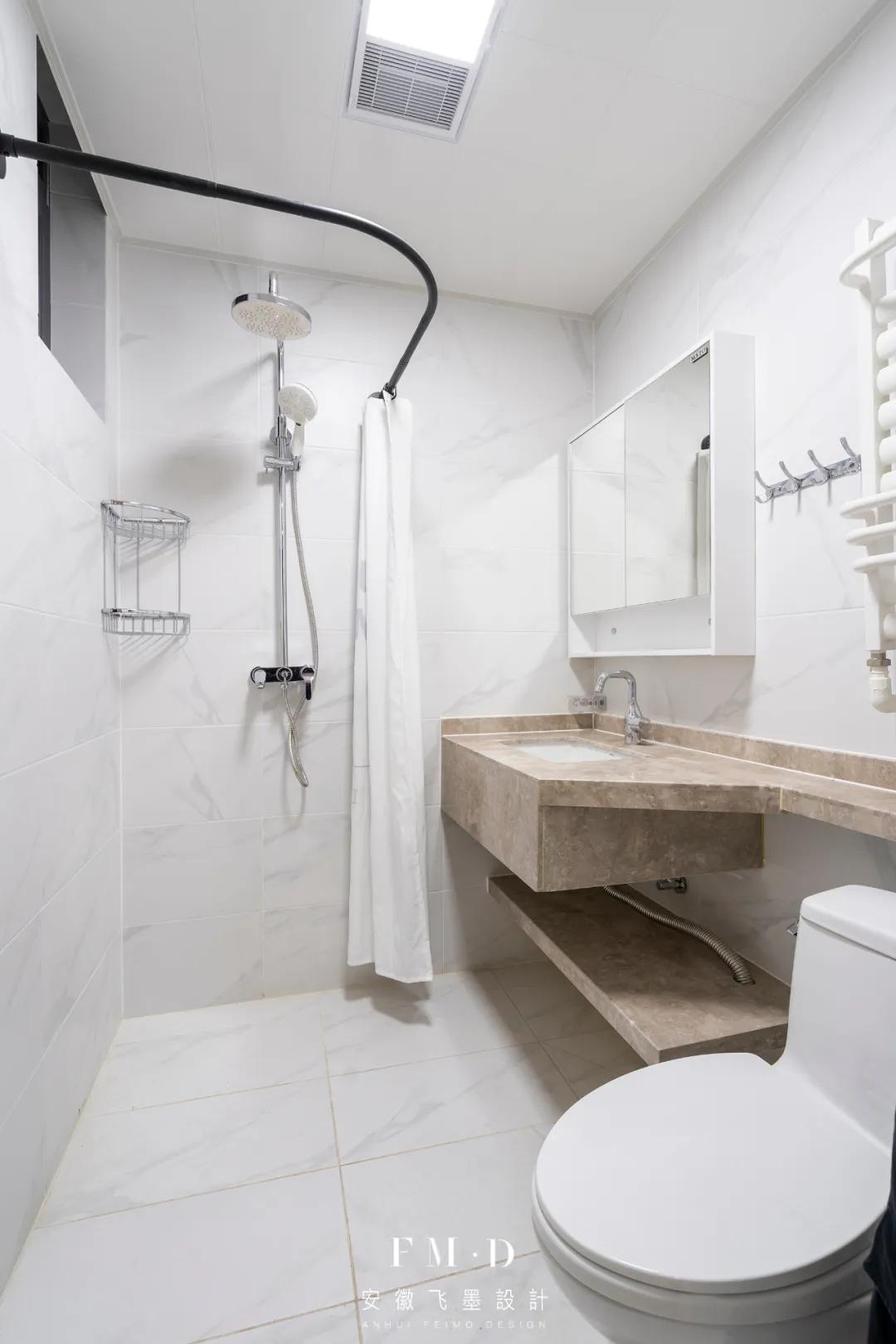 二十款高颜值卫生间布局设计分享,从细节教您设计自己卫生间