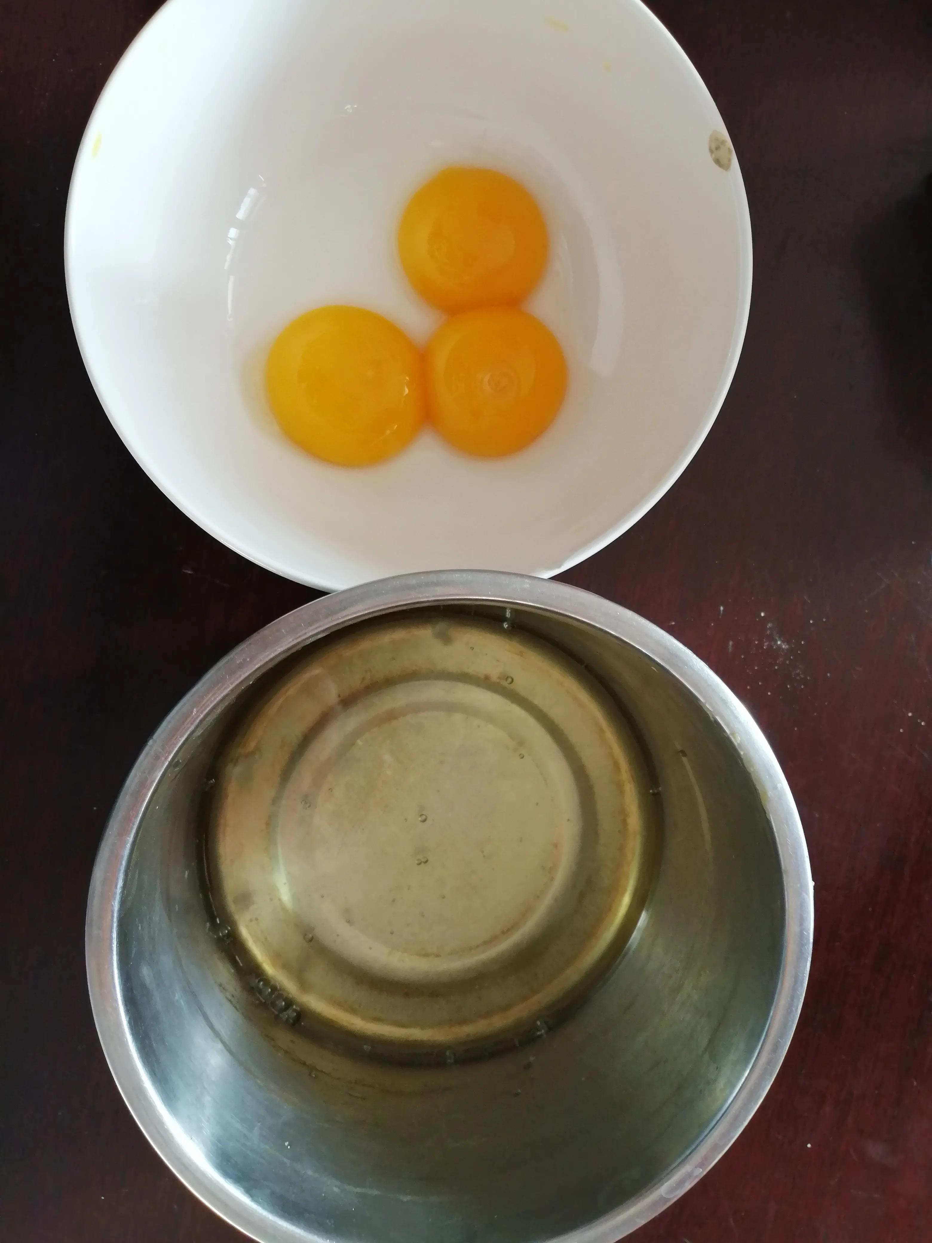 利仁空气炸锅做戚风蛋糕,空气炸锅烤6寸戚风蛋糕