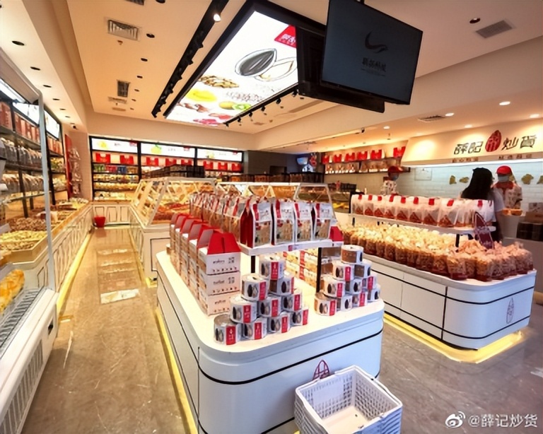 薛记炒货年销售额,薛记炒栗子38一斤