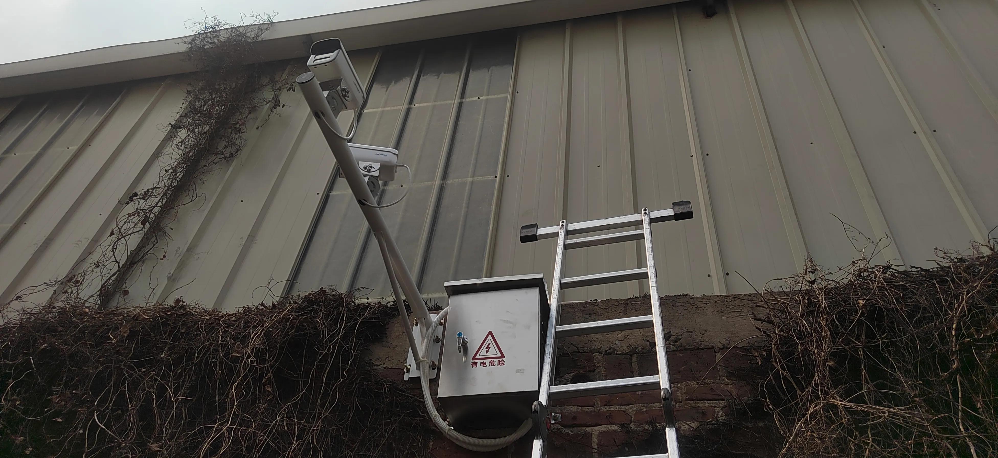 庭院监控摄像头安装教程,围墙监控摄像头有几种