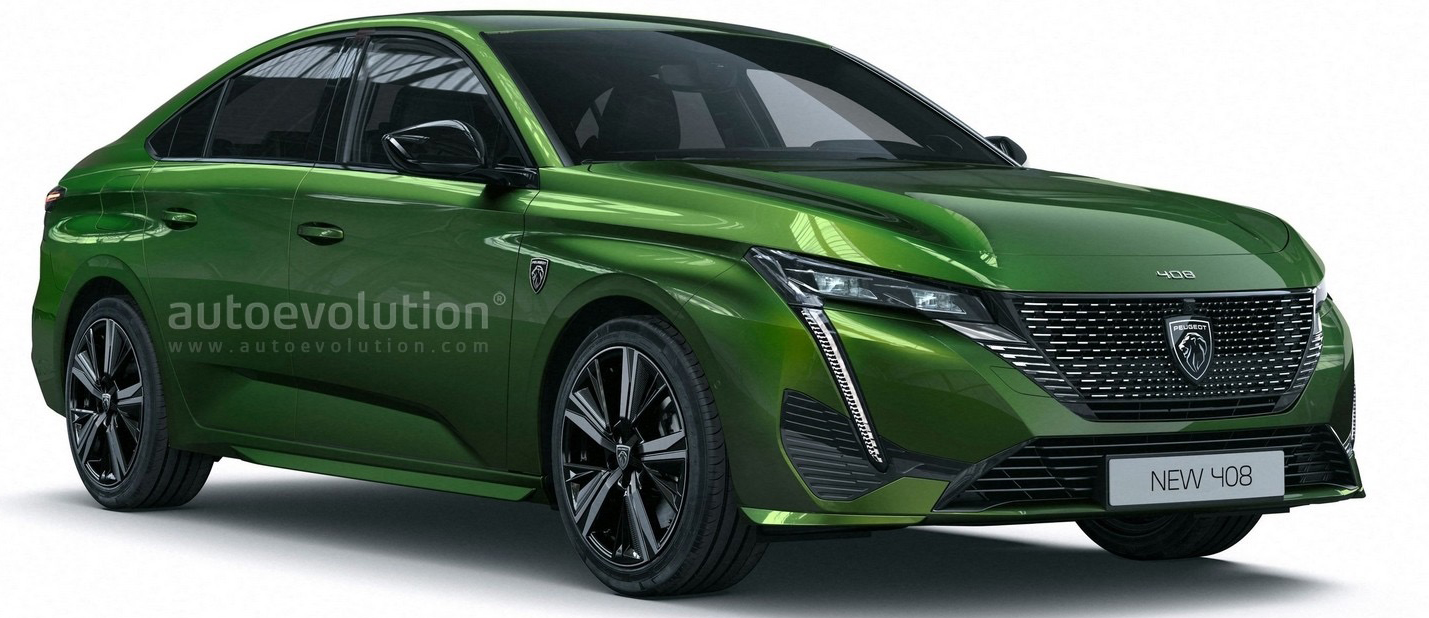 全新标致408实车确实漂亮,全新一代408标致