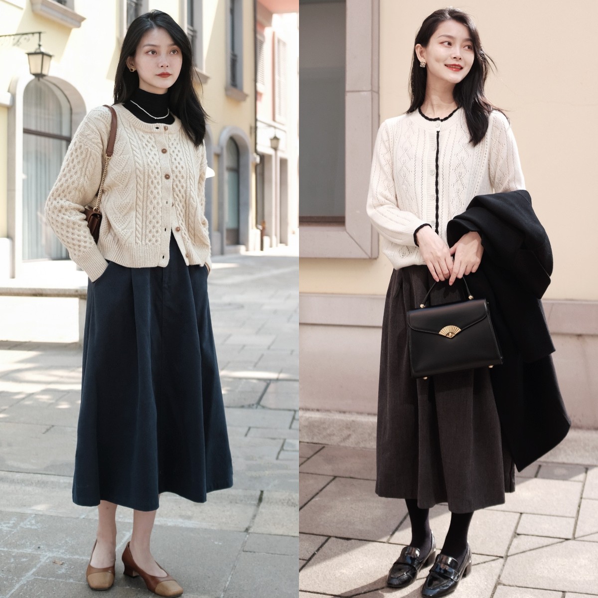 35岁女人裙子显气质的搭配,70后女人穿什么样的裙子显瘦