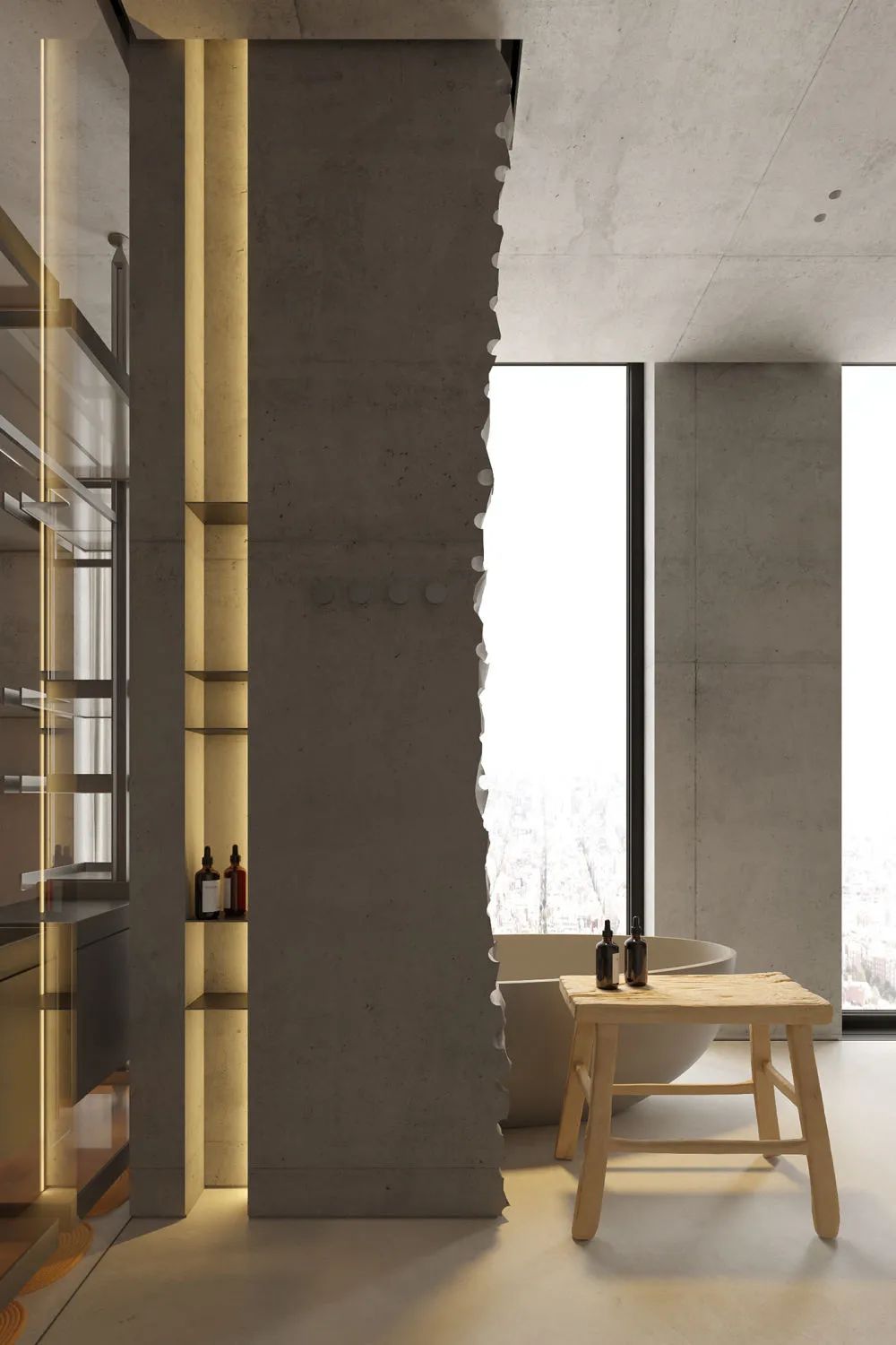 大平层设计，极简的新境界