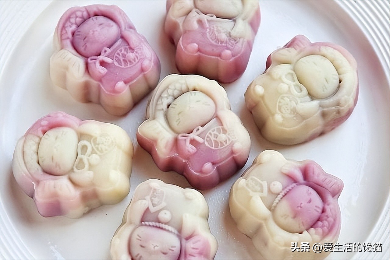 糯叽叽的冰皮月饼开箱,糯叽叽的冰皮月饼说说