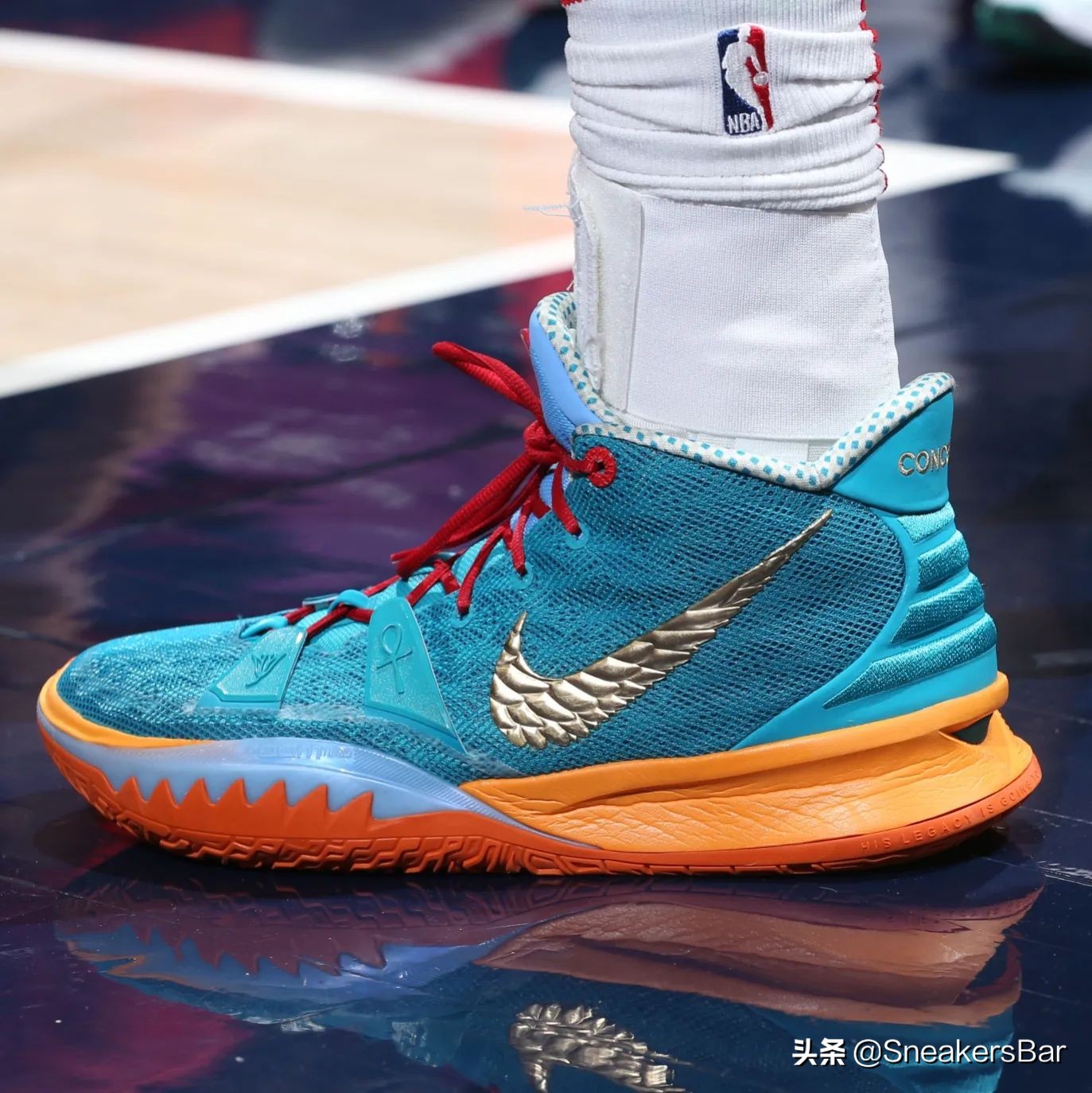 今日nba球星上脚球鞋一览 (nba球星球鞋每日上脚詹姆斯)