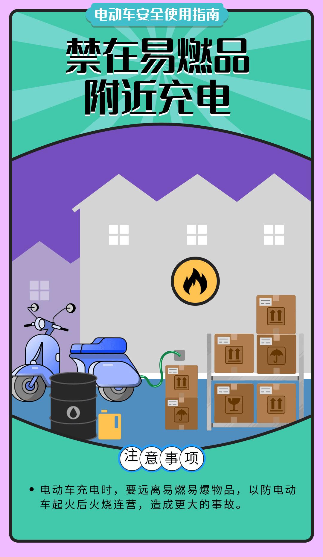 电动车自燃爆炸秒变空壳,电动车突然爆炸自燃路人迅速逃离