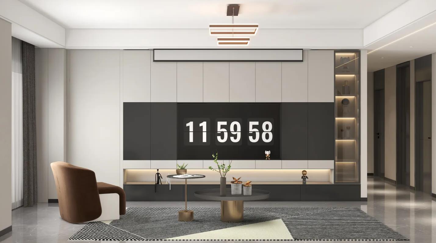 家装风格效果图大全轻奢110平,轻奢风格家装餐厅平面图