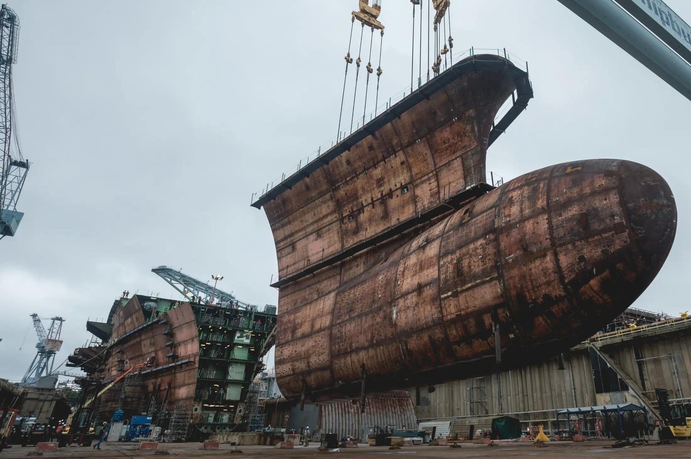 中船重工再创纪录,中船重工造船