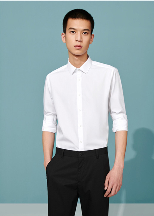 海澜之家男士衬衫穿搭,海澜之家黑衬衫男生高级感禁欲系