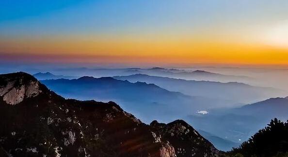 泰山风光中国五岳之首,五岳之巅泰山风光