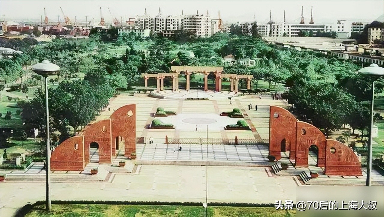 上海黄浦的公园,老上海珍贵园林图片