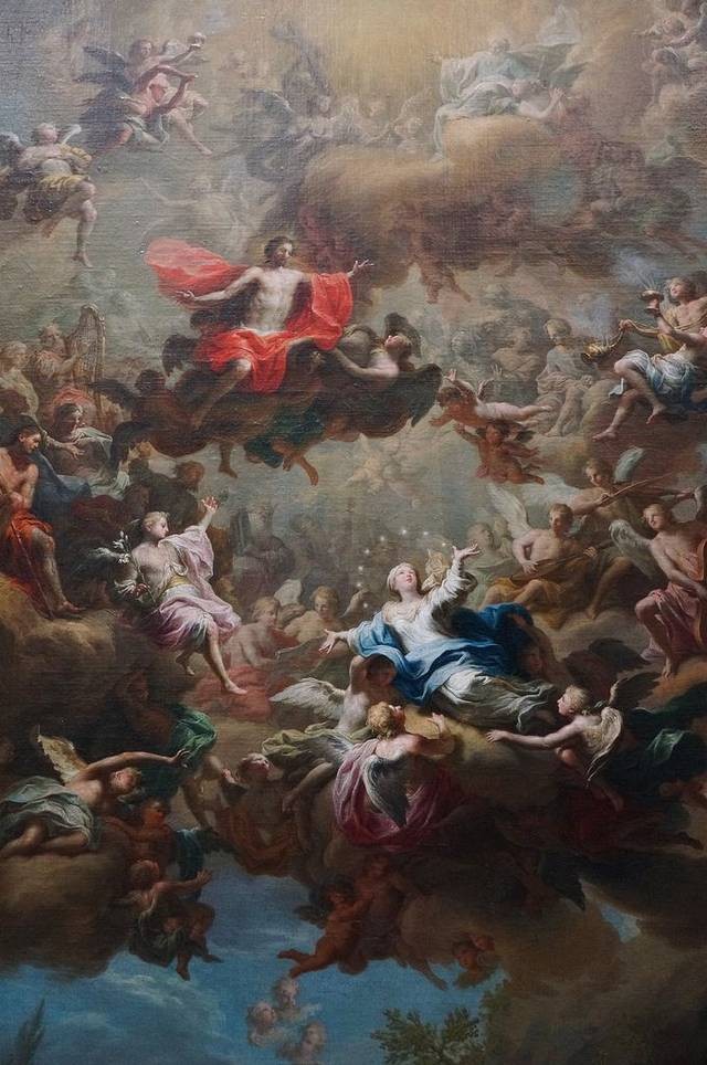 法国卢浮宫绘画简介,法国巴黎的卢浮宫有什么画作