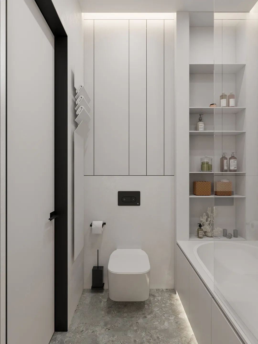 120平高级灰装修效果图,轻奢风装修高级灰120平价格