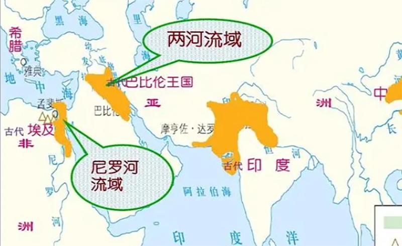 四大文明古国为什么有三个断代了,四大文明古国古印度和现在的印度