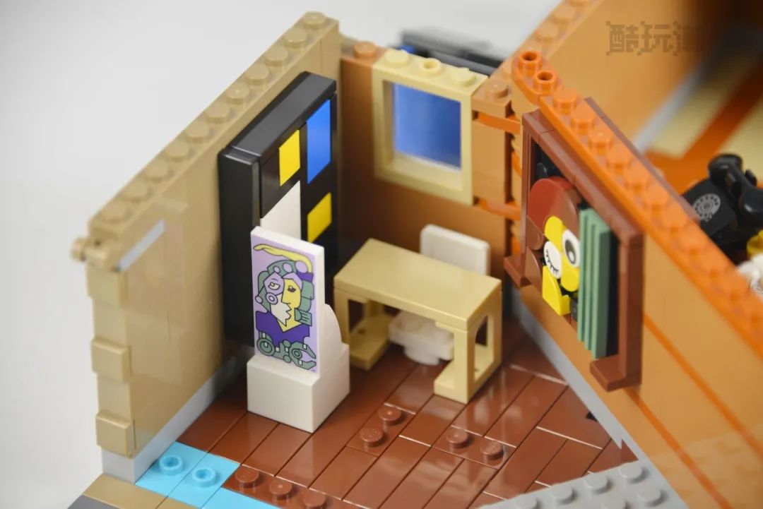 乐高街景巴黎转角内部细节,乐高转角精品酒店开箱视频