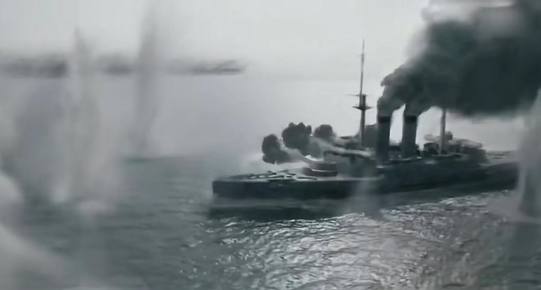 三笠号战列舰vs大和号战列舰,旧日本帝国三笠号战列舰