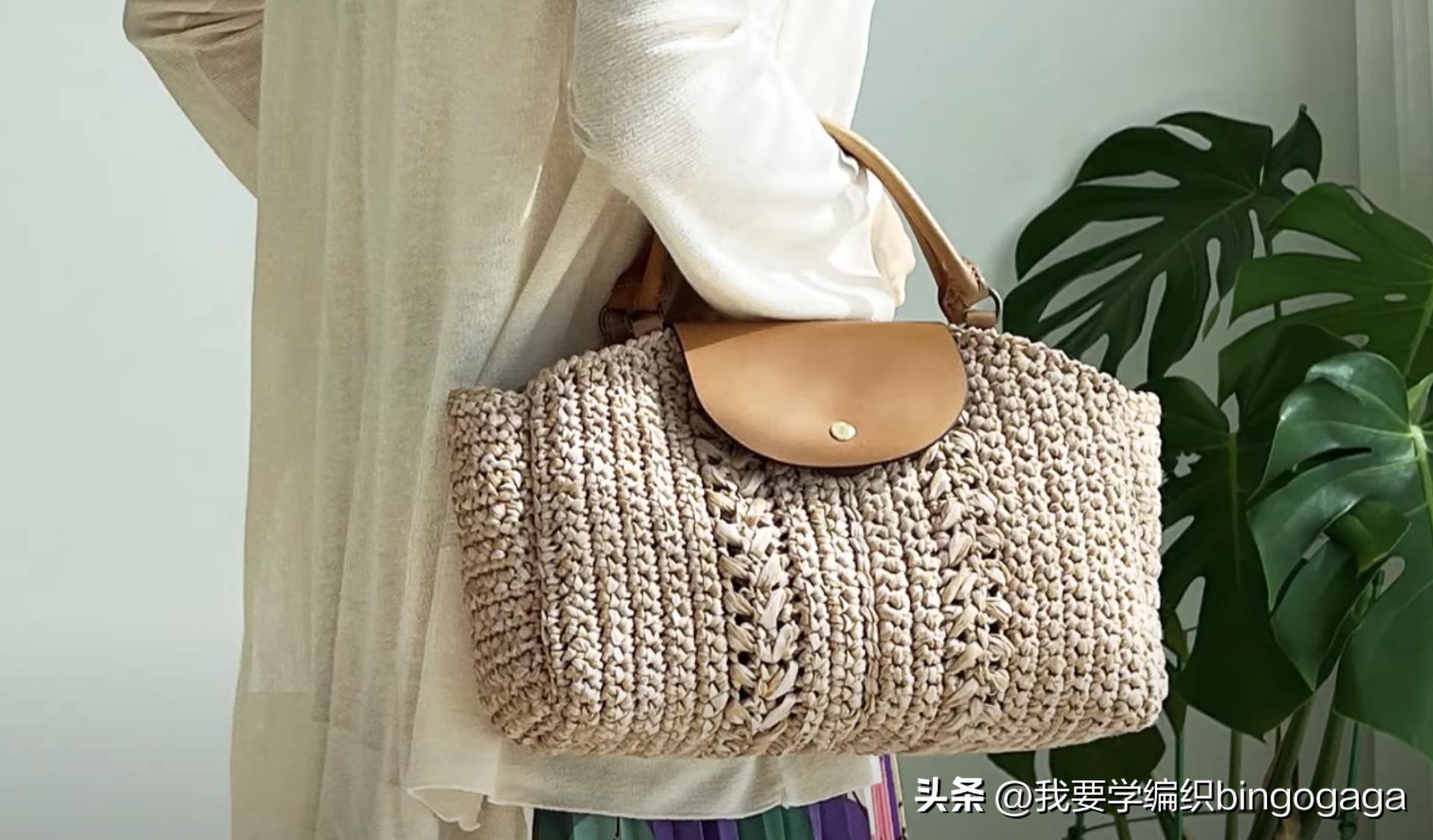 适合春季夏季的手工包包,简单好看的包包教程