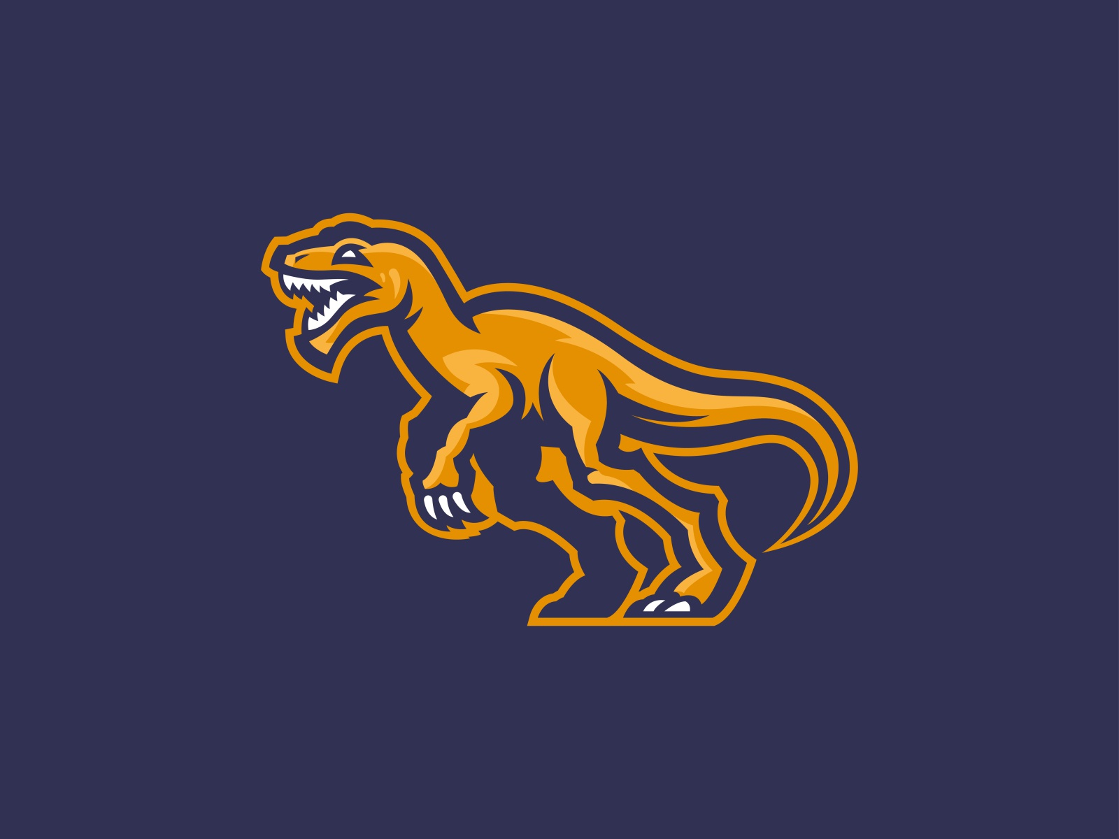 有恐龙元素的logo,恐龙元素主题logo设计合集鉴赏