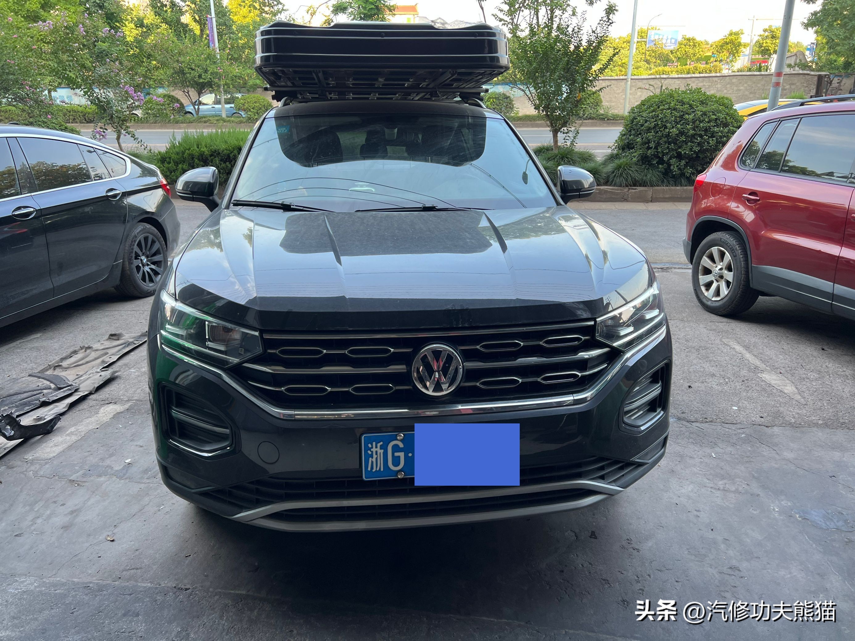 探岳后门刮蹭一点补漆多少钱,一汽大众探岳小划痕怎么处理