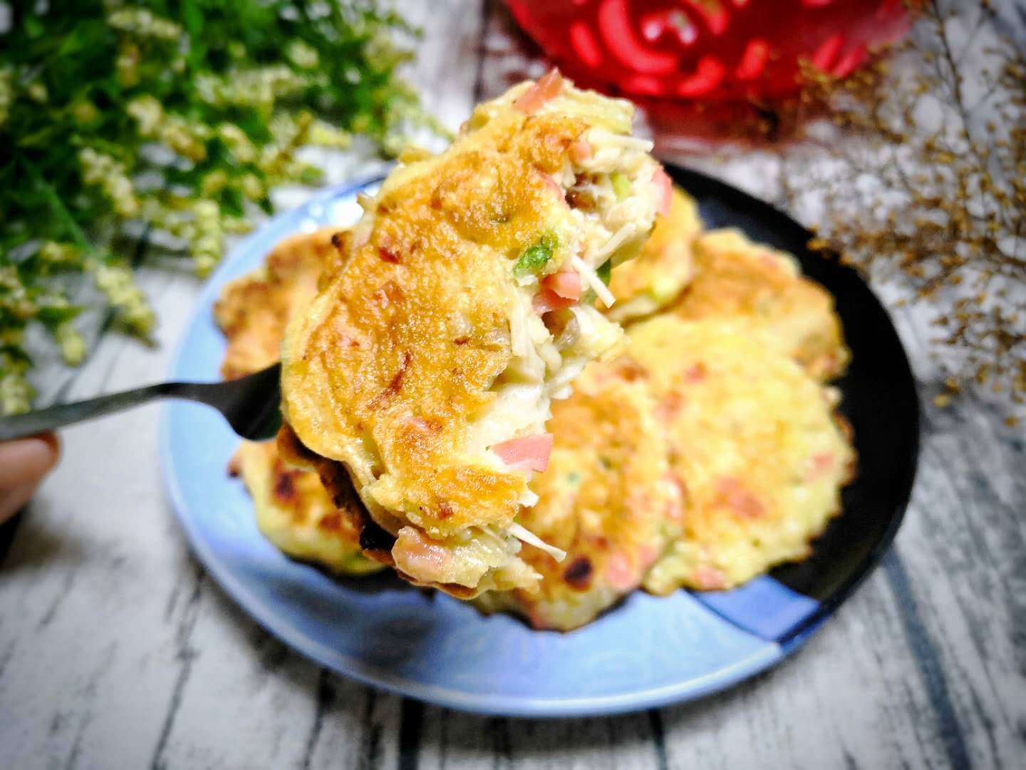 早餐蔬菜饼简单又好吃的100种做法,早餐蔬菜饼最简单的新做法