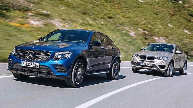 奔驰glc260与宝马x3对比,宝马x3奥迪q5奔驰glc对比