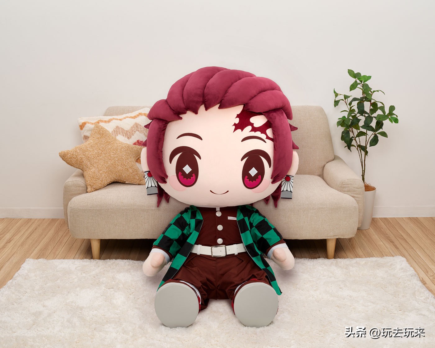 鬼灭之刃q版人偶,鬼灭之刃大眼娃娃