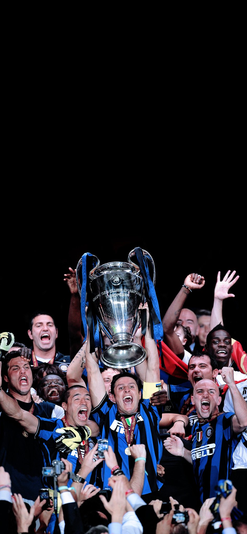 国际米兰夺欧冠壁纸,足球每周壁纸