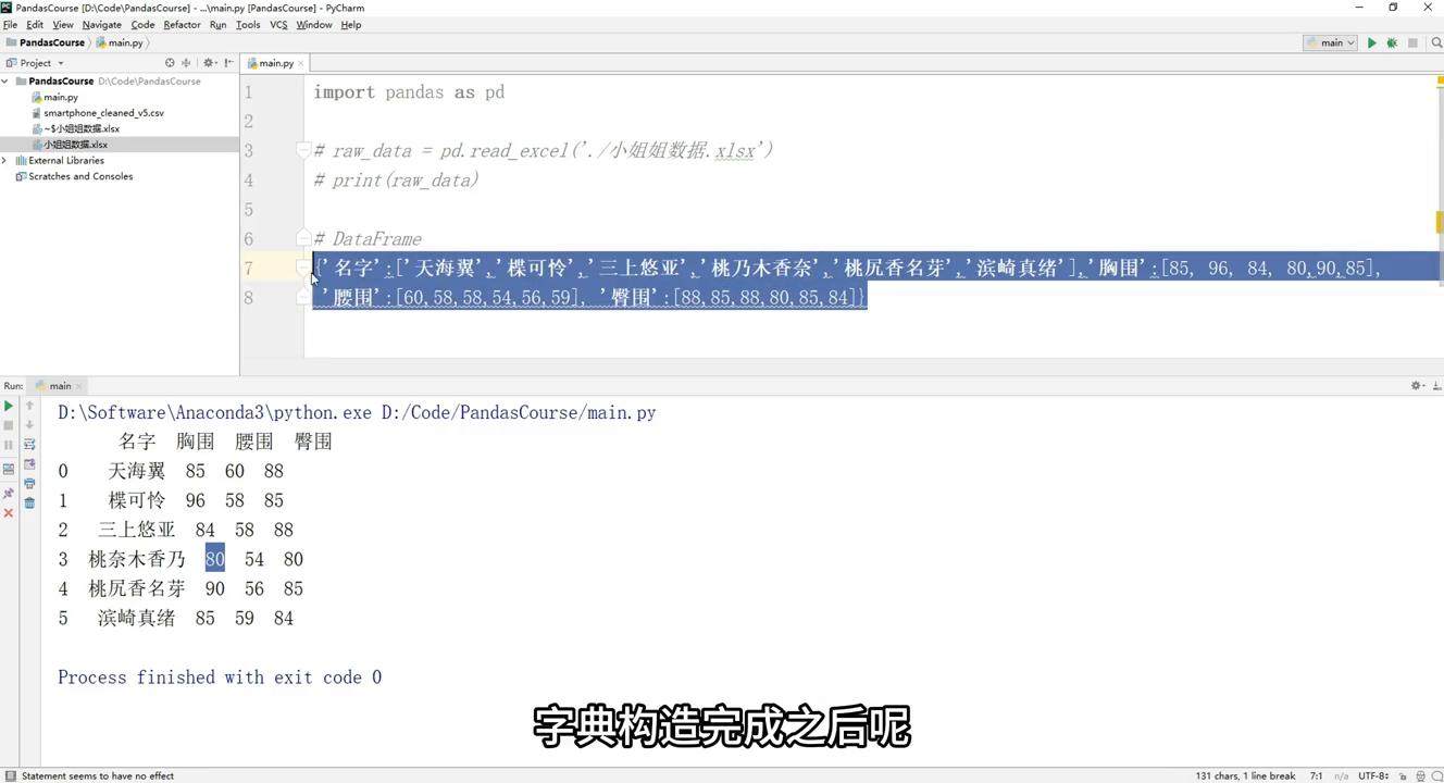 pandas入门详细教程,pandas入门教程