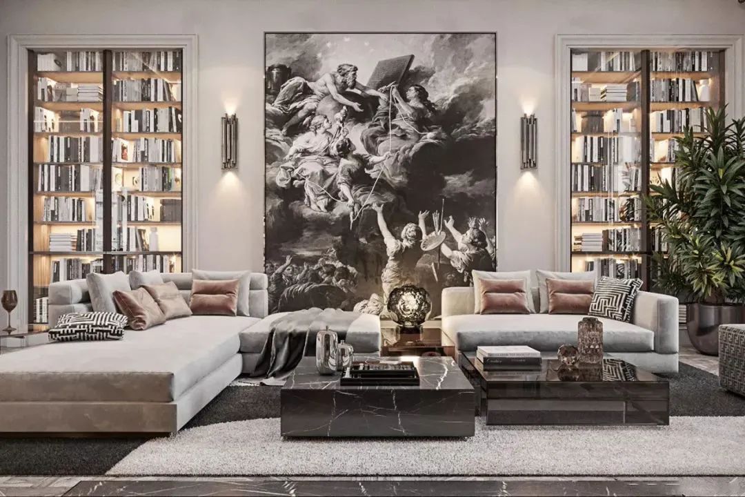 200方大平层法式轻奢装修风格,高品位的奢华大平层你值得品鉴