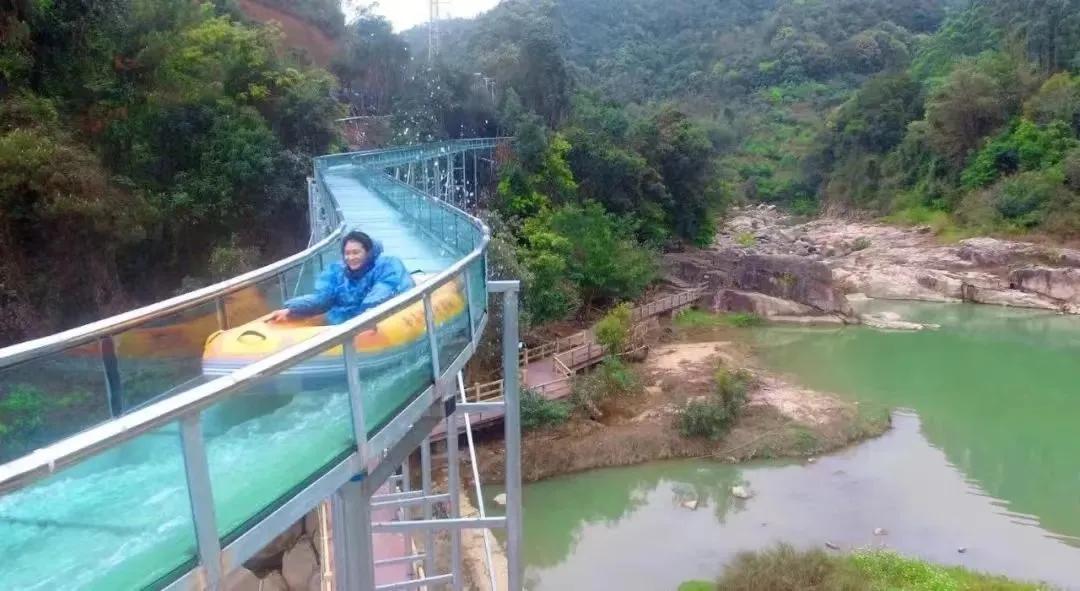 四会奇石河景区的银龙大瀑布,肇庆出发2-3天短途旅游推荐