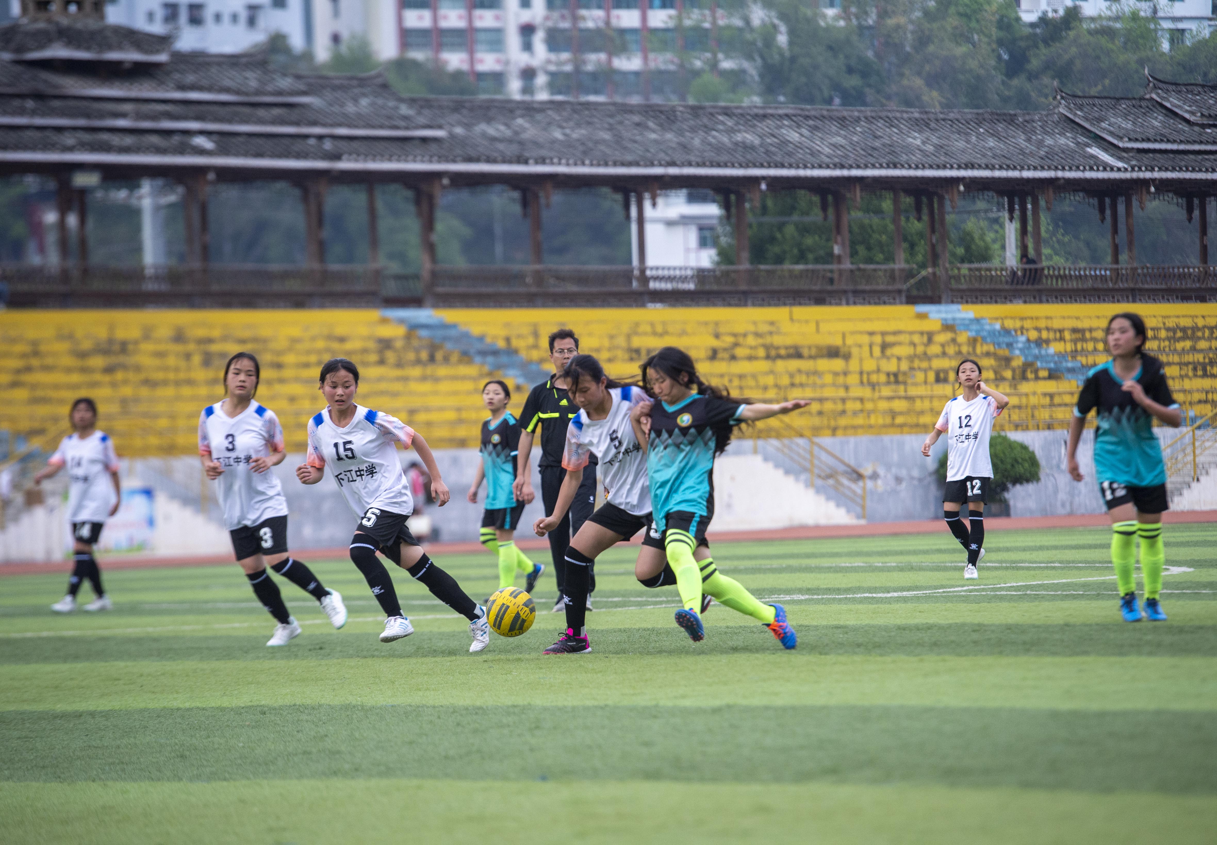 贵州足球联赛开幕式,从江足球比赛