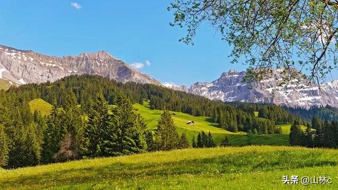 瑞士超清壁纸1080p,瑞士阿尔卑斯山雪山风景壁纸