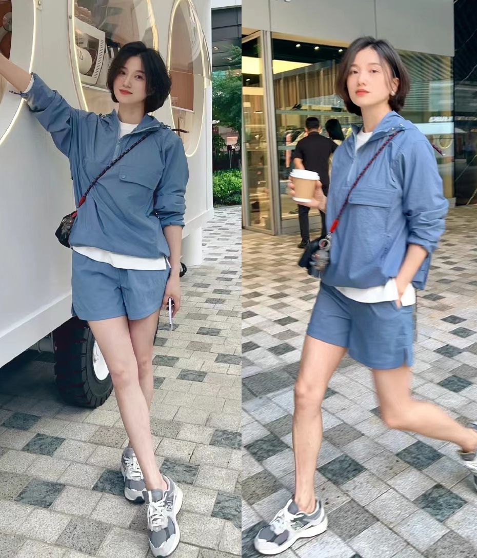 40岁女士气质高端穿搭夏季淡雅,40到50岁女人夏季拉链裙连衣裙