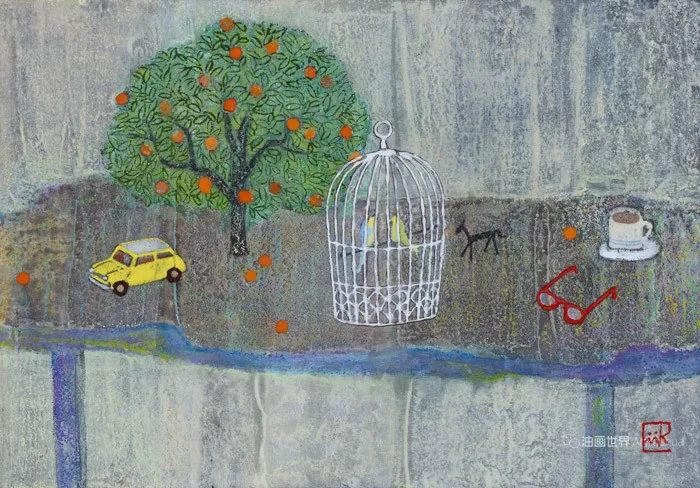 日本画家写生作品欣赏,日本水彩画家作品欣赏超美