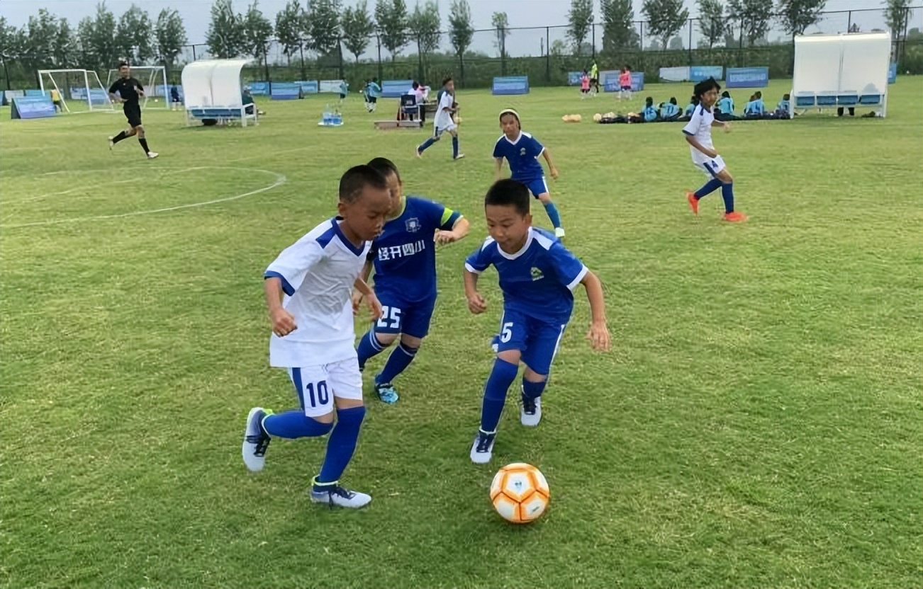 绿茵洒汗水点亮足球梦——经开四小参加2022年陕西省青少年校园足球精英训练营活动