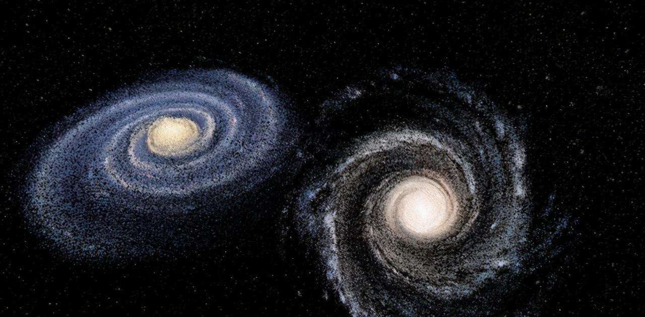 宇宙星系引力异常之谜,可观测宇宙和黑洞碰撞