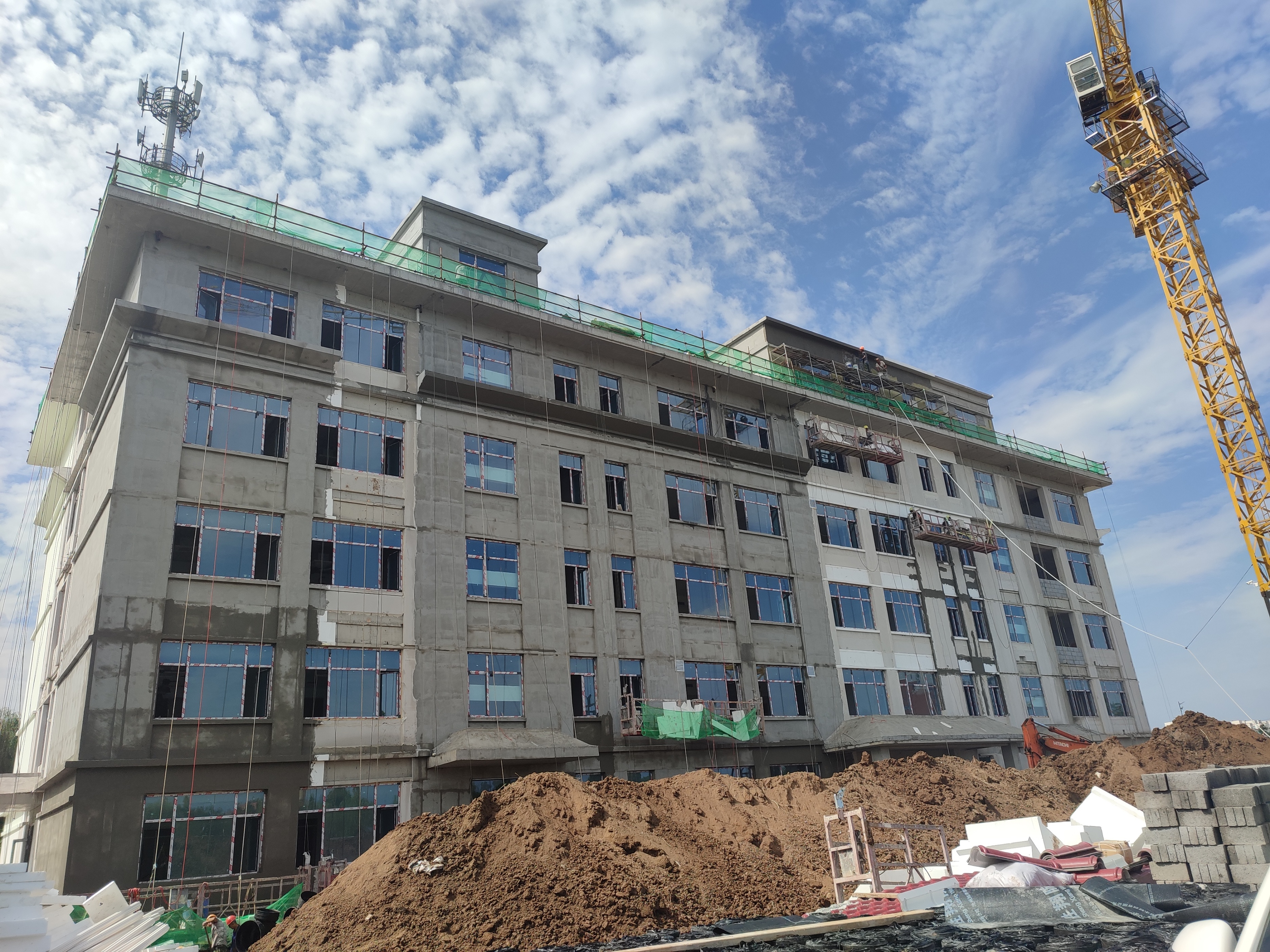 2022东光县民生工程,德城区第二实验小学扩建最新进展