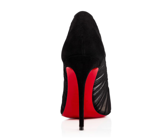 christian louboutin绒面高跟鞋 (christian louboutin芭蕾高跟鞋)
