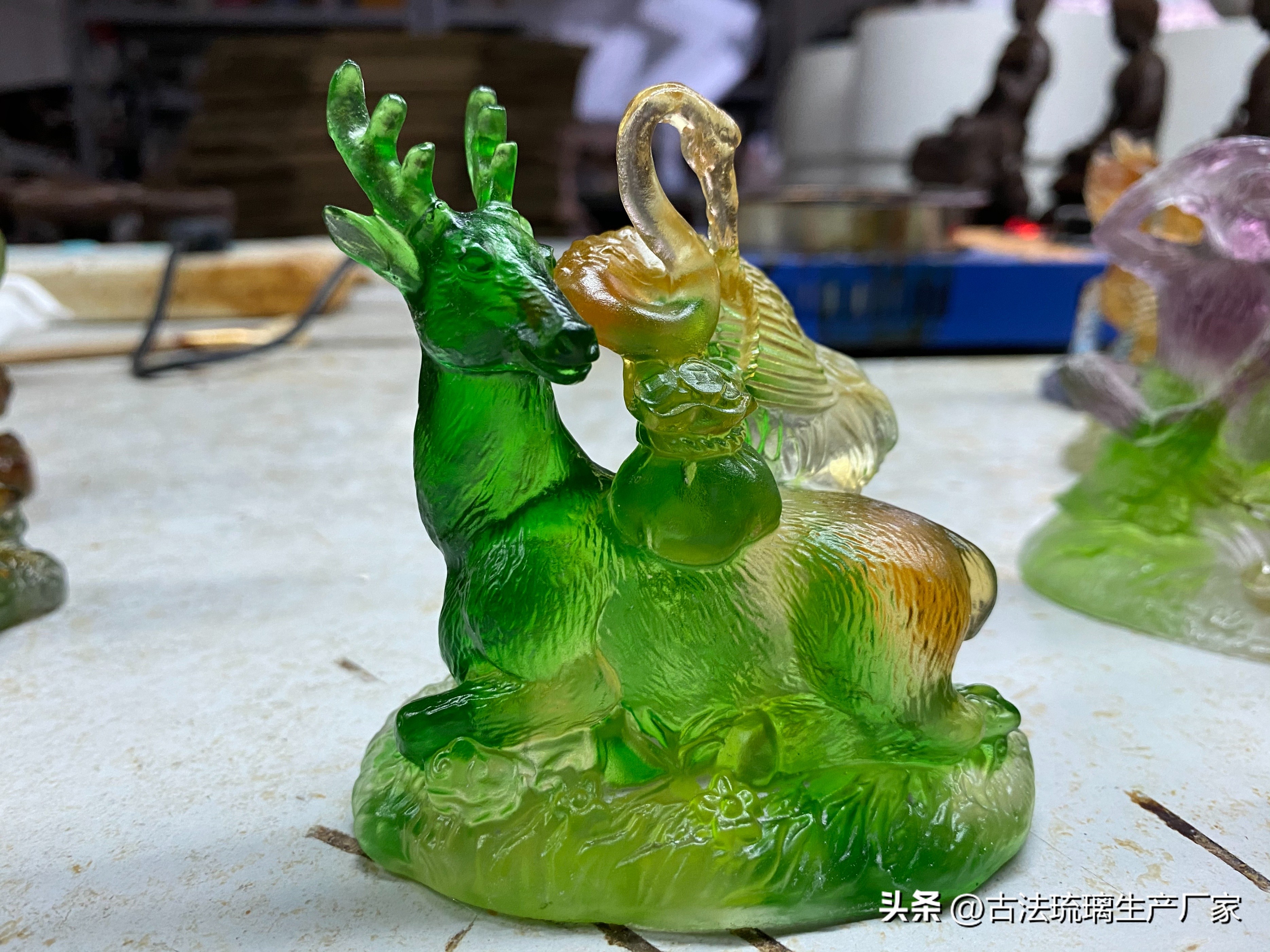 琉璃的历史和制作工艺特点,古法工艺琉璃坊