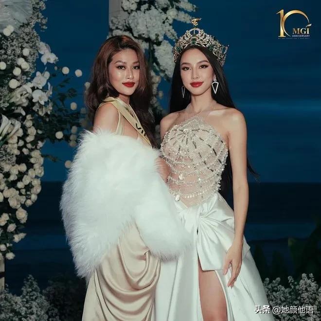 天恩在国际和平小姐的赛事上表现出血战的精神