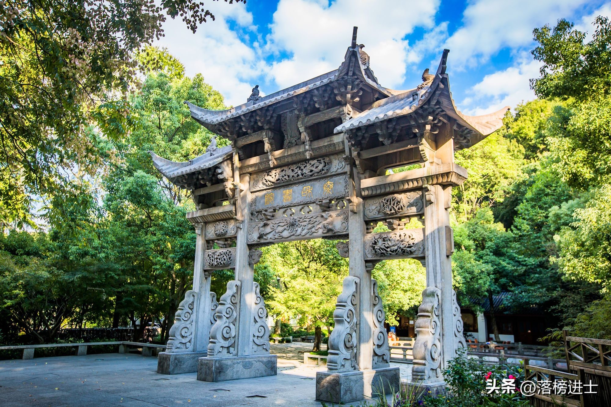 杭州万松书院攻略,杭州万松书院风景