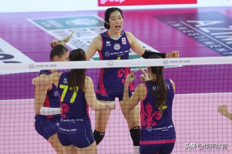 朱婷破纪录,朱婷率斯坎迪奇冲击冠军时间