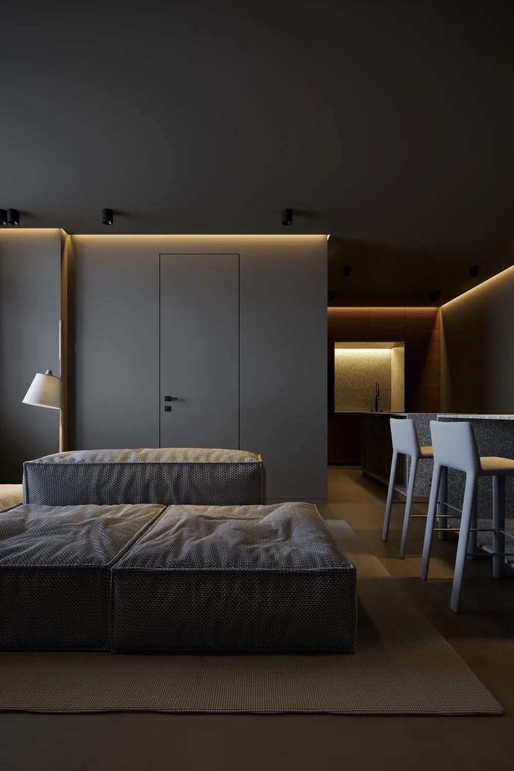 大平层设计，极简的新境界