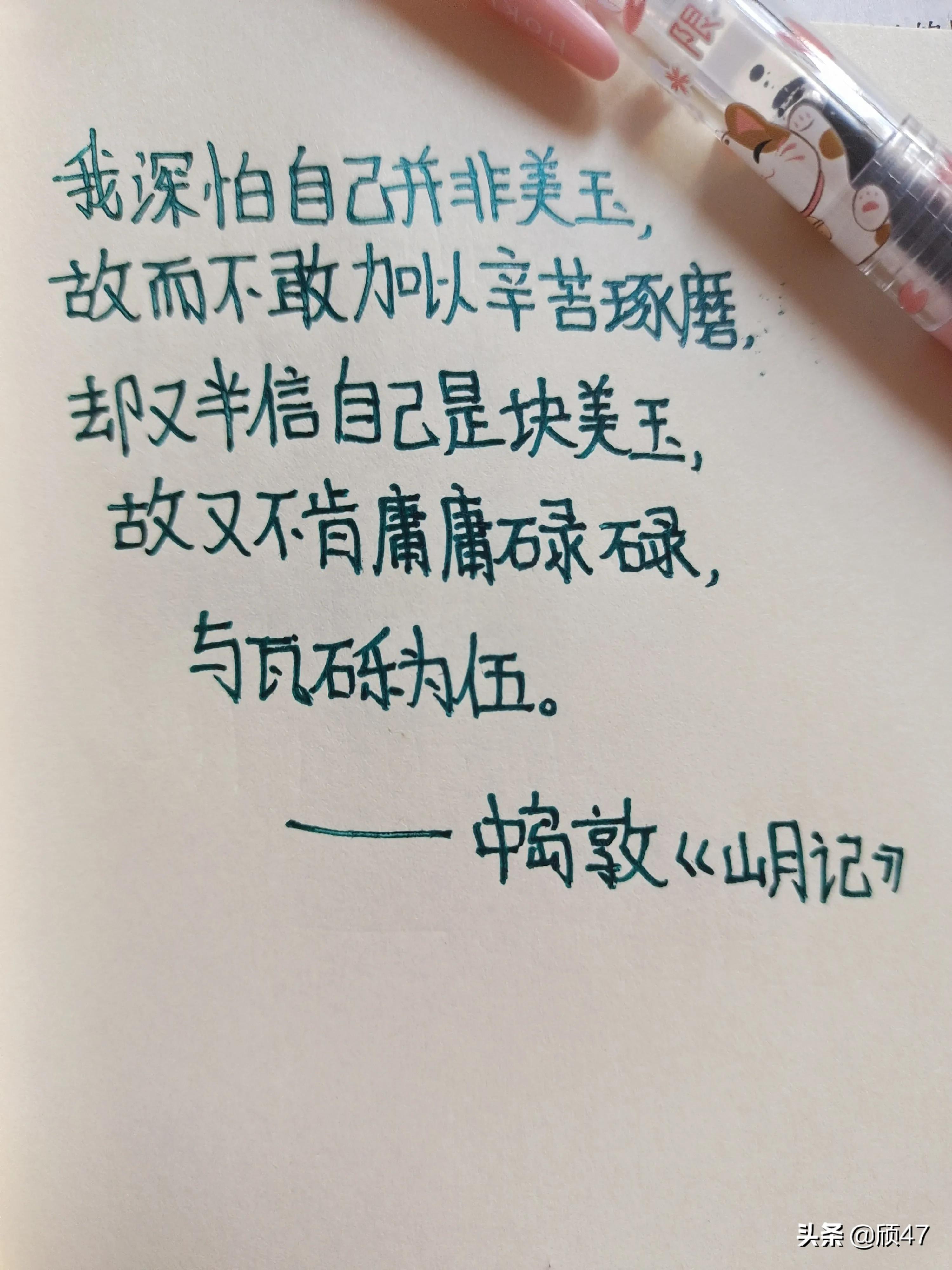 优美句子摘抄十句短句,好句摘抄100个句子简短励志